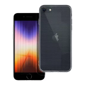   iPhone 7 / 8 / SE 2020 / SE 2022 szilikon tok, hátlaptok, telefon tok, vastag, átlátszó, kamera védelemmel, 2mm, Clear