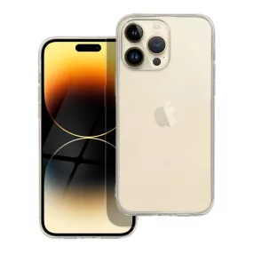   iPhone 14 Pro szilikon tok, hátlaptok, telefon tok, vastag, átlátszó, kamera védelemmel, 2mm
