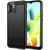 Xiaomi Redmi A1 / Redmi A2 szilikon tok, hátlaptok, telefon tok, karbon mintás, fekete, Carbon case