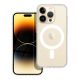 iPhone 14 Pro Max hátlaptok, telefon tok, MagSafe kompatibilis, átlátszó, Mag Cover