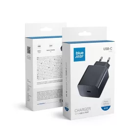   25W USB-C PD gyorstöltő hálózati adapter telefon töltő, Bluestar TFB-TC-25WPD