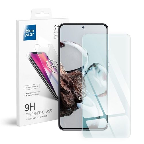 Xiaomi 12T 5G / 12T Pro 5G üvegfólia, tempered glass, előlapi, edzett, Bluestar