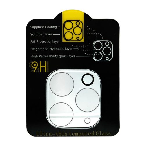 iPhone 14 Pro Max üvegfólia, tempered glass, 3D, edzett, lencsevédő, kamera védő