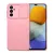 Samsung Galaxy M23 5G / F23 5G szilikon tok, hátlap tok, kamera védelemmel, rózsaszín, SLIDE Case