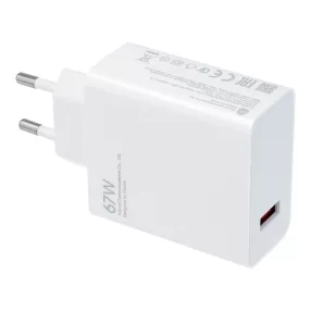   Xiaomi MDY-12-EH 67W gyorstöltő hálózati adapter – USB-A, Turbo Charge, gyári töltő