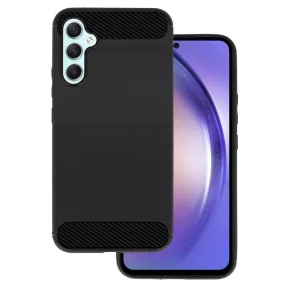   Samsung Galaxy A54 5G szilikon tok, hátlaptok, telefon tok, karbon mintás, fekete, Carbon case