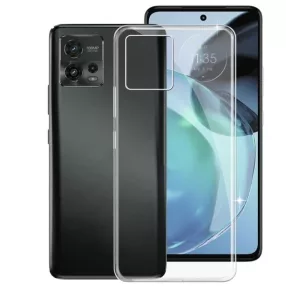   Motorola Moto G72 szilikon tok, hátlaptok, telefon tok, vékony, átlátszó, 0.5mm