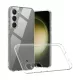 Samsung Galaxy S23 5G szilikon tok, hátlaptok, telefon tok, vastag, átlátszó, kamera védelemmel, 2mm, Clear Case