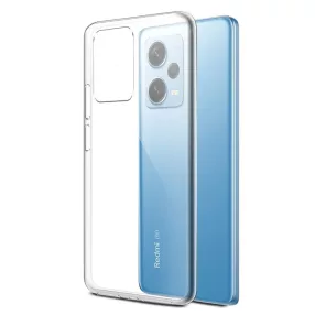   Xiaomi Redmi Note 12 5G (Globál) / Poco X5 5G szilikon tok, hátlaptok, telefon tok, vékony, átlátszó, 0.5mm