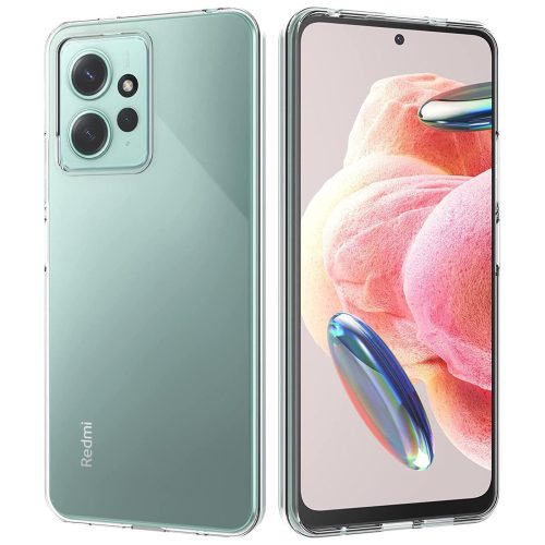 Xiaomi Redmi Note 12 4G szilikon tok, hátlaptok, telefon tok, vékony, átlátszó, 0.5mm