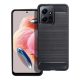 Xiaomi Redmi Note 12 4G szilikon tok, hátlaptok, telefon tok, karbon mintás, fekete, Carbon case