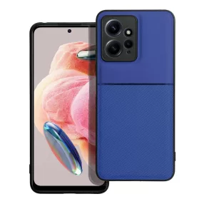   Xiaomi Redmi Note 12 4G hátlap tok, telefon tok, stílusos, prémium, kék, Noble Case