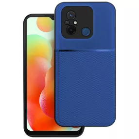   Xiaomi Redmi 12C hátlap tok, telefon tok, stílusos, prémium, kék, Noble Case