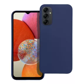   Samsung Galaxy A14 4G / A14 5G szilikon tok, hátlaptok, telefon tok, matt, sötétkék, Soft