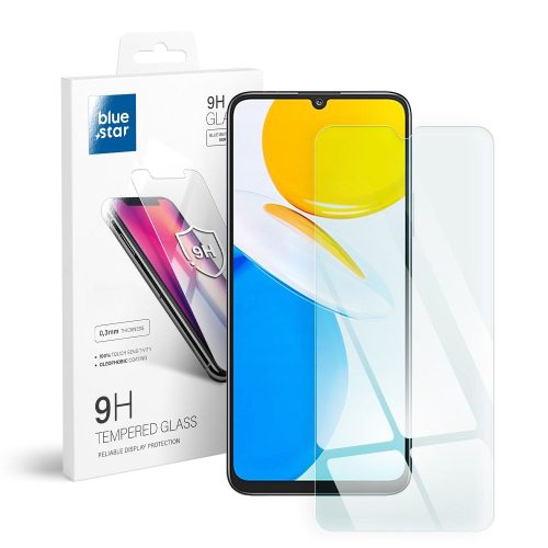 Honor X7 / X7a üvegfólia, tempered glass, előlapi, edzett, Bluestar