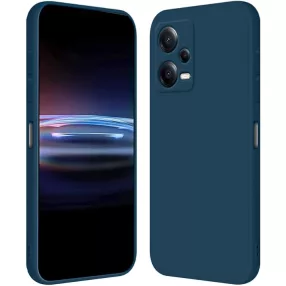   Xiaomi Redmi Note 12 4G szilikon tok, hátlaptok, telefon tok, matt, kék, Soft