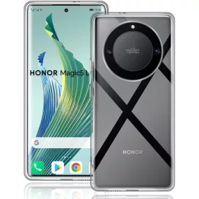   Honor Magic5 Lite 5G szilikon tok, hátlaptok, telefon tok, vékony, átlátszó, 0.5mm