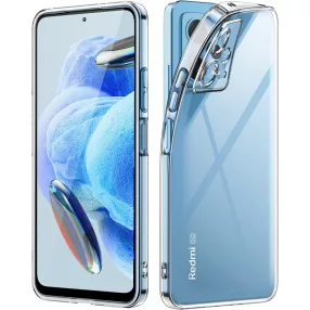   Xiaomi Redmi Note 12 Pro 5G (Globál) szilikon tok, hátlaptok, telefon tok, kamera védelemmel, átlátszó, 2mm