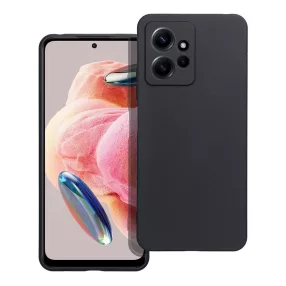   Xiaomi Redmi Note 12 4G szilikon tok, telefon tok, hátlaptok, matt, fekete, Matt case