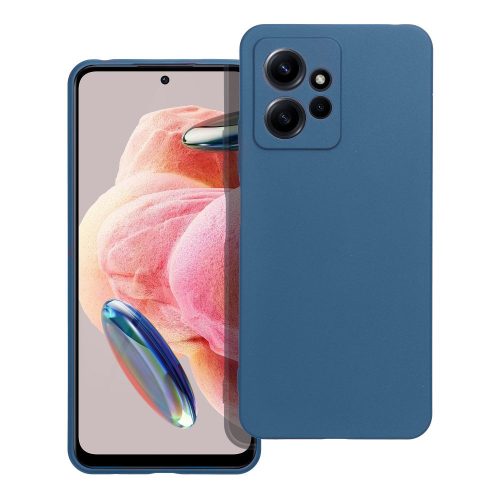 Xiaomi Redmi Note 12 4G szilikon tok, telefon tok, hátlaptok, matt, kék, Matt case