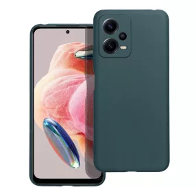   Xiaomi Redmi Note 12 5G (Globál) / Poco X5 5G szilikon tok, telefon tok, hátlaptok, matt, zöld, Matt case