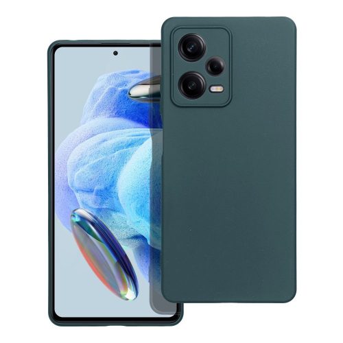 Xiaomi Redmi Note 12 Pro 5G (Globál) szilikon tok, telefon tok, hátlaptok, matt, zöld, Matt case