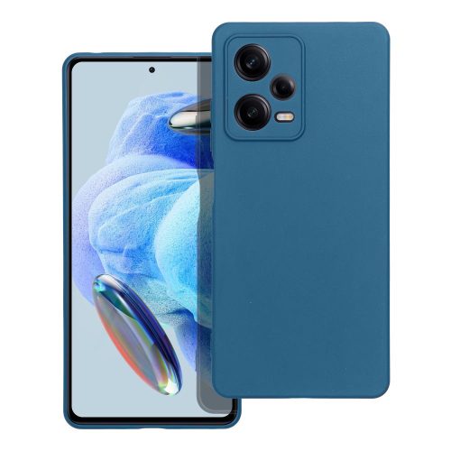 Xiaomi Redmi Note 12 Pro 5G (Globál) szilikon tok, telefon tok, hátlaptok, matt, kék, Matt case