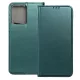 Xiaomi Redmi Note 12 Pro 5G (Globál) / Poco X5 Pro 5G könyvtok, fliptok, telefon tok, bankkártyatartós, mágneszáras, zöld, Smart Magneto