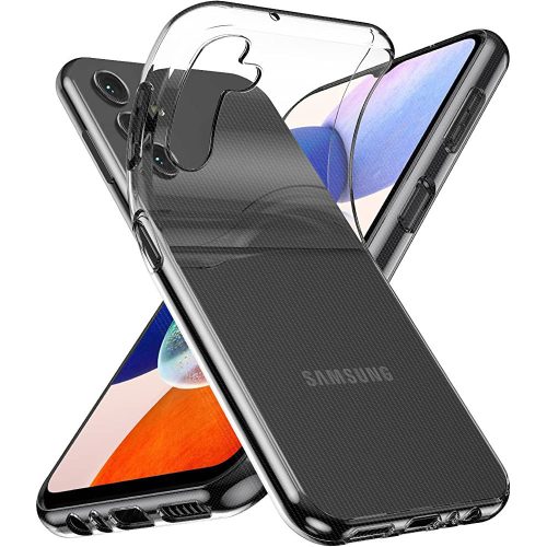 Samsung Galaxy A24 4G szilikon tok, hátlaptok, telefon tok, ultravékony, átlátszó, 0.5mm