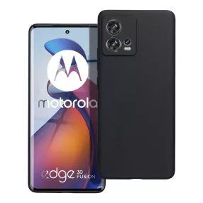   Motorola Edge 30 Fusion 5G / S30 Pro szilikon tok, telefon tok, hátlaptok, matt, fekete, Matt case