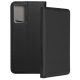 Xiaomi Redmi Note 12s 4G könyvtok, fliptok, telefon tok, bankkártyatartós, mágneszáras, fekete, Smart Case book