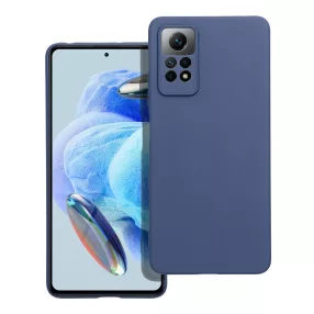   Xiaomi Redmi Note 12 Pro 4G szilikon tok, telefon tok, hátlaptok, matt, kék, Matt case