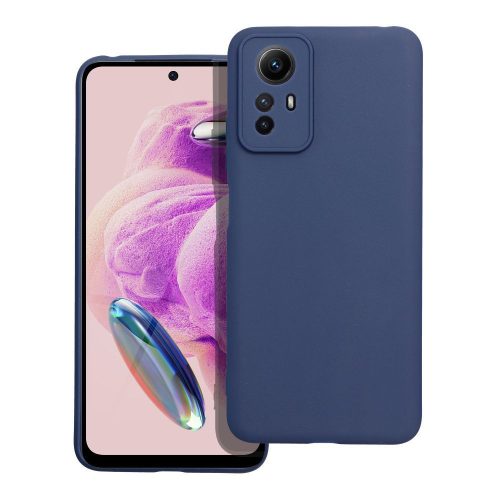 Xiaomi Redmi Note 12s 4G szilikon tok, telefon tok, hátlaptok, matt, sötétkék, Matt case