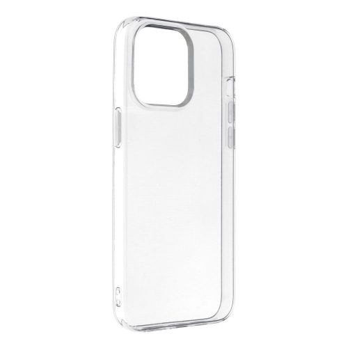 iPhone 15 Pro Max szilikon tok, hátlaptok, telefon tok, vastag, átlátszó, Clear, 2mm