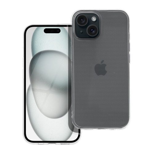 iPhone 15 Plus szilikon tok, hátlaptok, telefon tok, vastag, átlátszó, 2mm