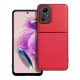 Xiaomi Redmi Note 12s 4G hátlap tok, telefon tok, stílusos, prémium, piros, Noble Case