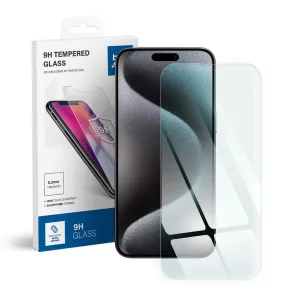  iPhone 15 Pro üvegfólia, tempered glass, előlapi, edzett, Bluestar