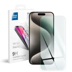   iPhone 15 Pro Max üvegfólia, tempered glass, előlapi, edzett, Bluestar