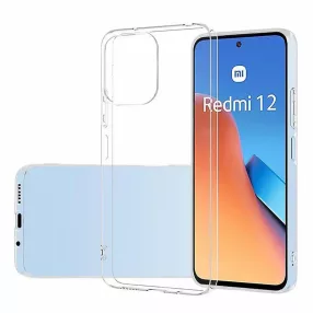   Xiaomi Redmi 12 4G / 5G szilikon tok, hátlaptok, telefon tok, vékony, átlátszó, 0.5mm