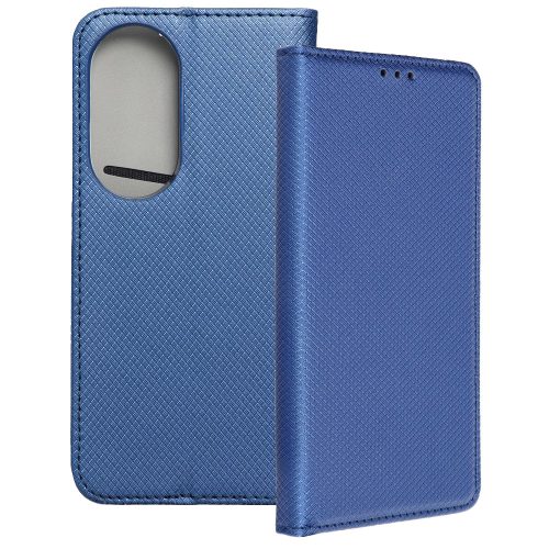 Honor 90 5G könyvtok, fliptok, telefon tok, bankkártyatartós, mágneszáras, sötétkék, Smart Case book