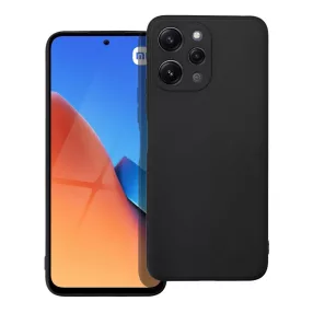   Xiaomi Redmi 12 4G szilikon tok, hátlaptok, telefon tok, matt, fekete, Soft