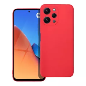   Xiaomi Redmi 12 4G szilikon tok, hátlaptok, telefon tok, matt, piros, Soft
