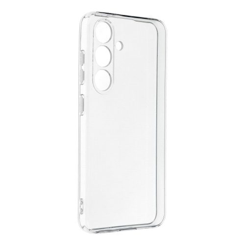 Samsung Galaxy S24 5G szilikon tok, hátlaptok, telefon tok, vastag, átlátszó, kamera védelemmel, 2mm, BOX