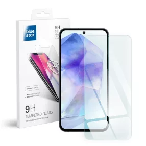   Samsung Galaxy A55 5G / A35 5G üvegfólia, tempered glass, előlapi, edzett, Bluestar