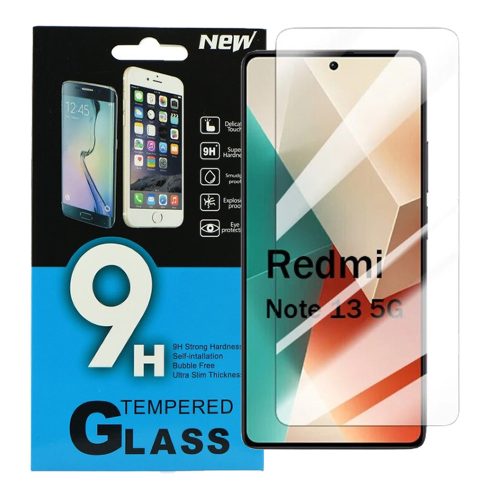 Xiaomi Redmi Note 13 4G / 5G / Poco X6 5G üvegfólia, tempered glass, előlapi, edzett