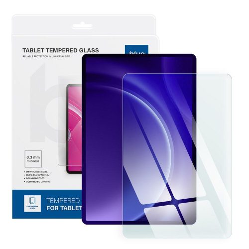 Samsung Galaxy Tab S9 FE Plus (S9 FE+) 12.4 col üvegfólia, tempered glass, előlapi, edzett, Bluestar, SM-X610, SM-X616B