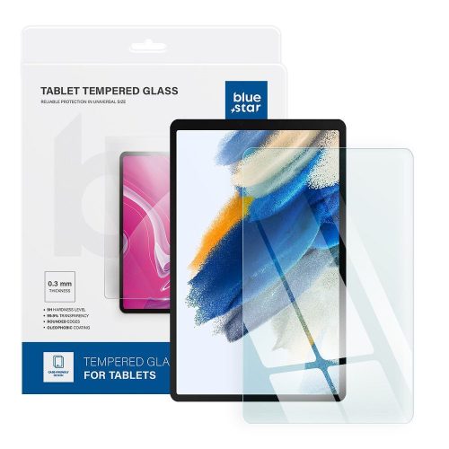 Samsung Galaxy Tab A8 (10.5 col) üvegfólia, tempered glass, előlapi, edzett, Bluestar, SM-X200, SM-X205