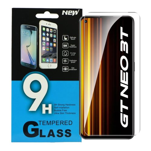 Realme GT Neo 3T 5G üvegfólia, tempered glass, előlapi, edzett