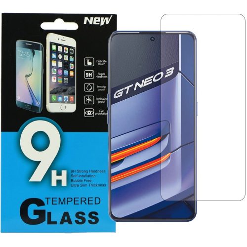 Realme GT Neo 3 5G üvegfólia, tempered glass, előlapi, edzett