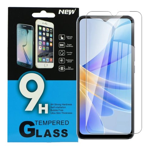 Oppo A17 / A17K / K10X üvegfólia, tempered glass, előlapi, edzett